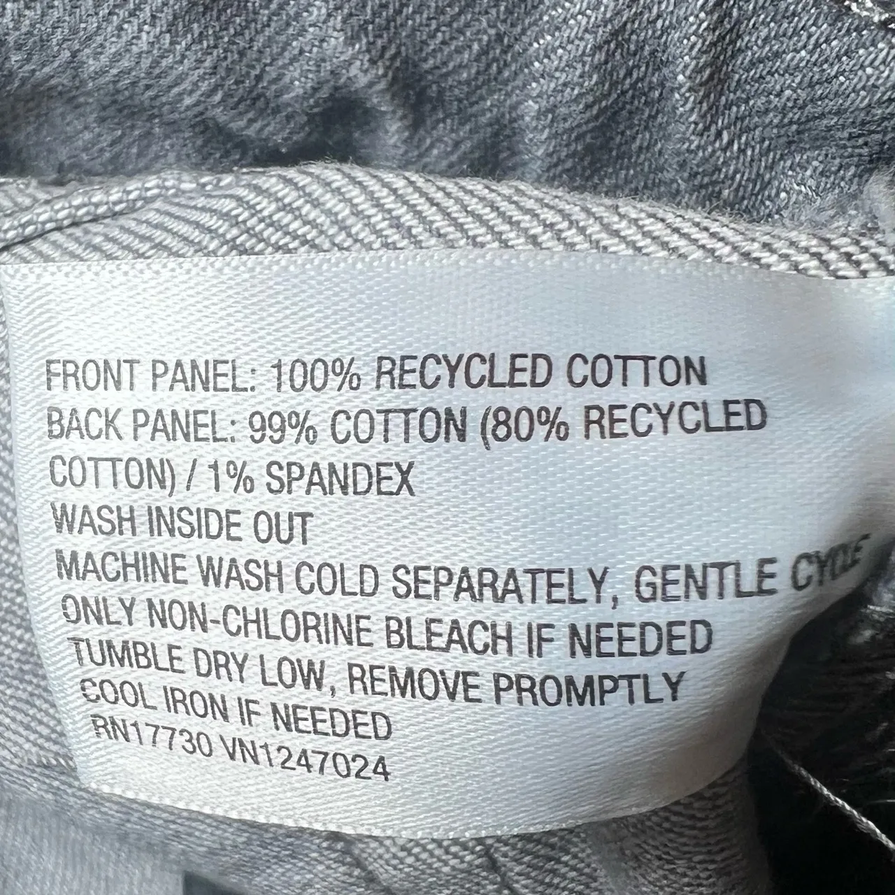 Wild Fable Sparkle Jeans Womens 6 Grey Midrise 90s Relaxed‎ Straight EasyRigid - Image 16