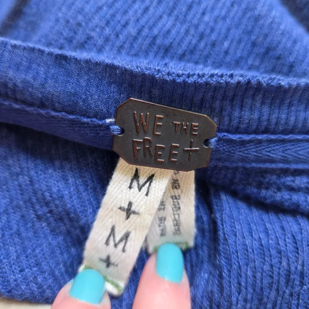 We The Free Royal Blue Rainbow Henley - Image 7