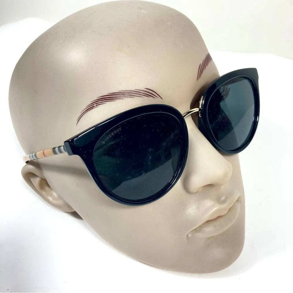 Burberry 54mm Willow BE4316 Gradient Round Sunglasses NEW - Image 10