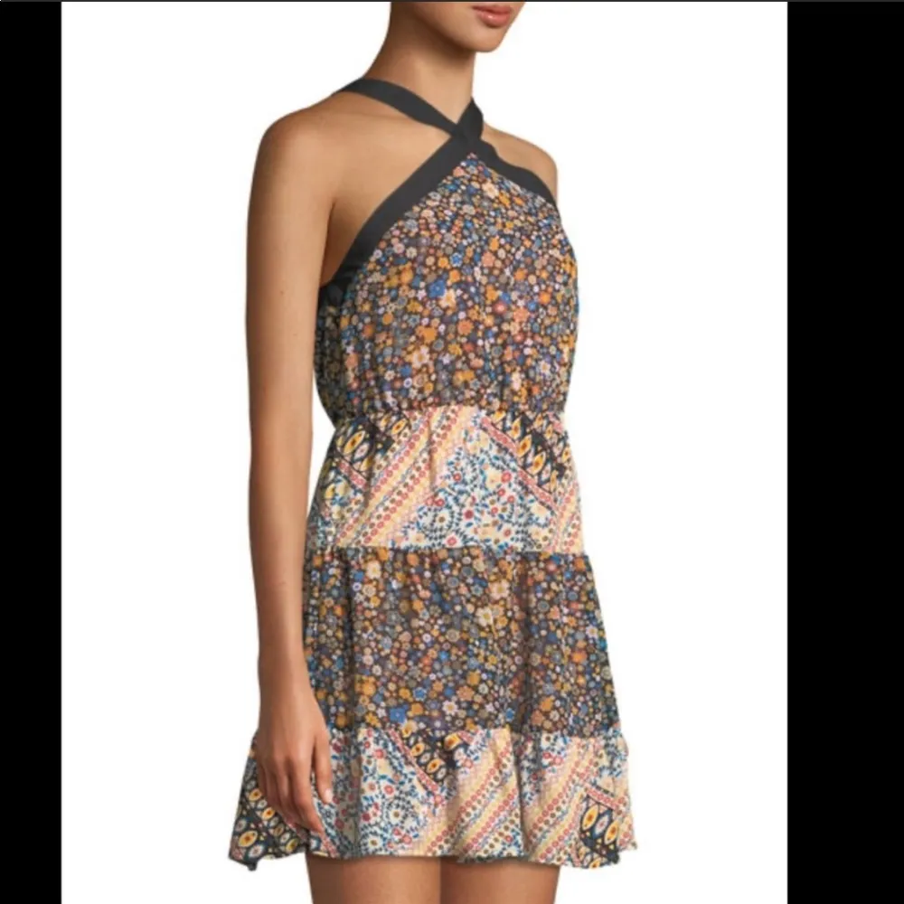 BCBGeneration floral 70s style dress - Image 5