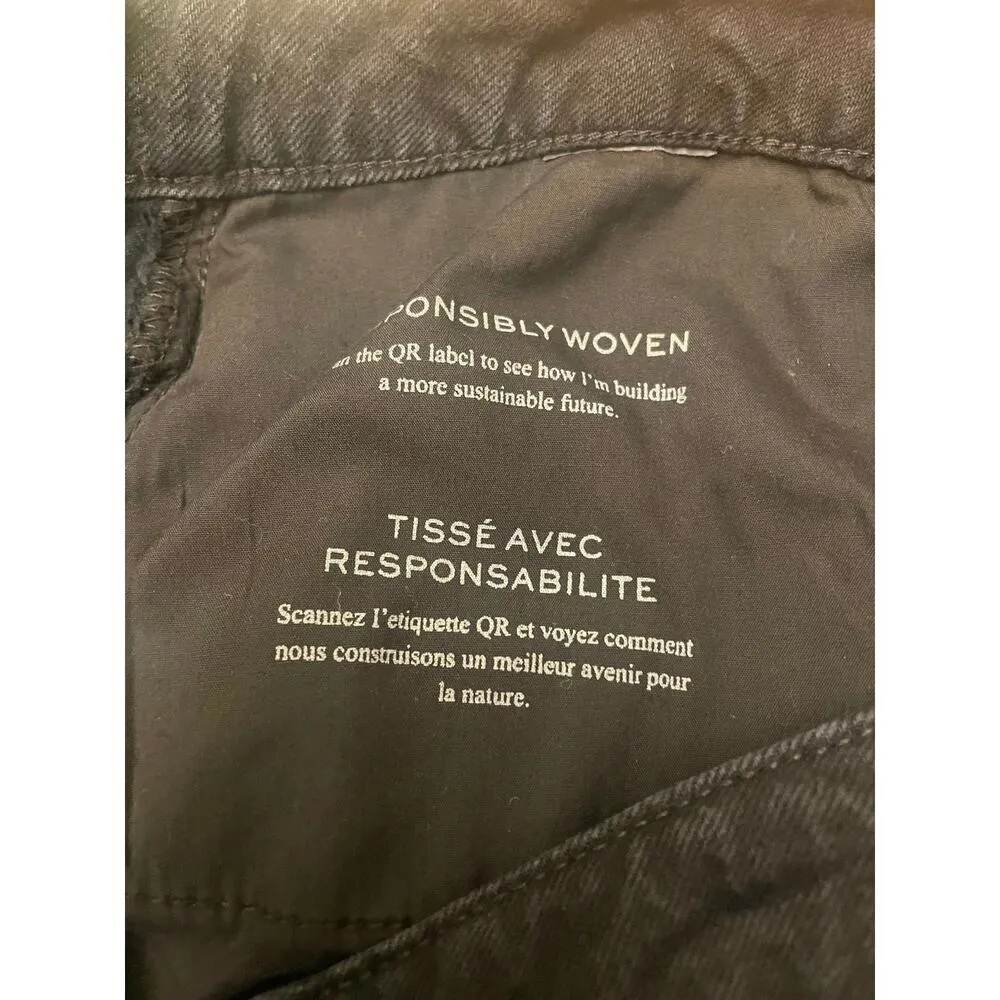 FRAME Film Maker Black Denim Jeans, A51 - Image 5