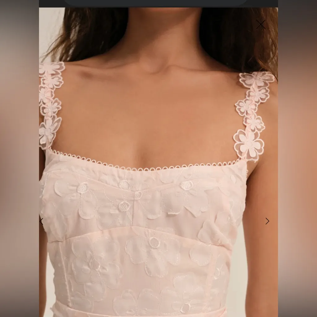 For Love & Lemons 🍋 Florence Midi Dress - Image 2