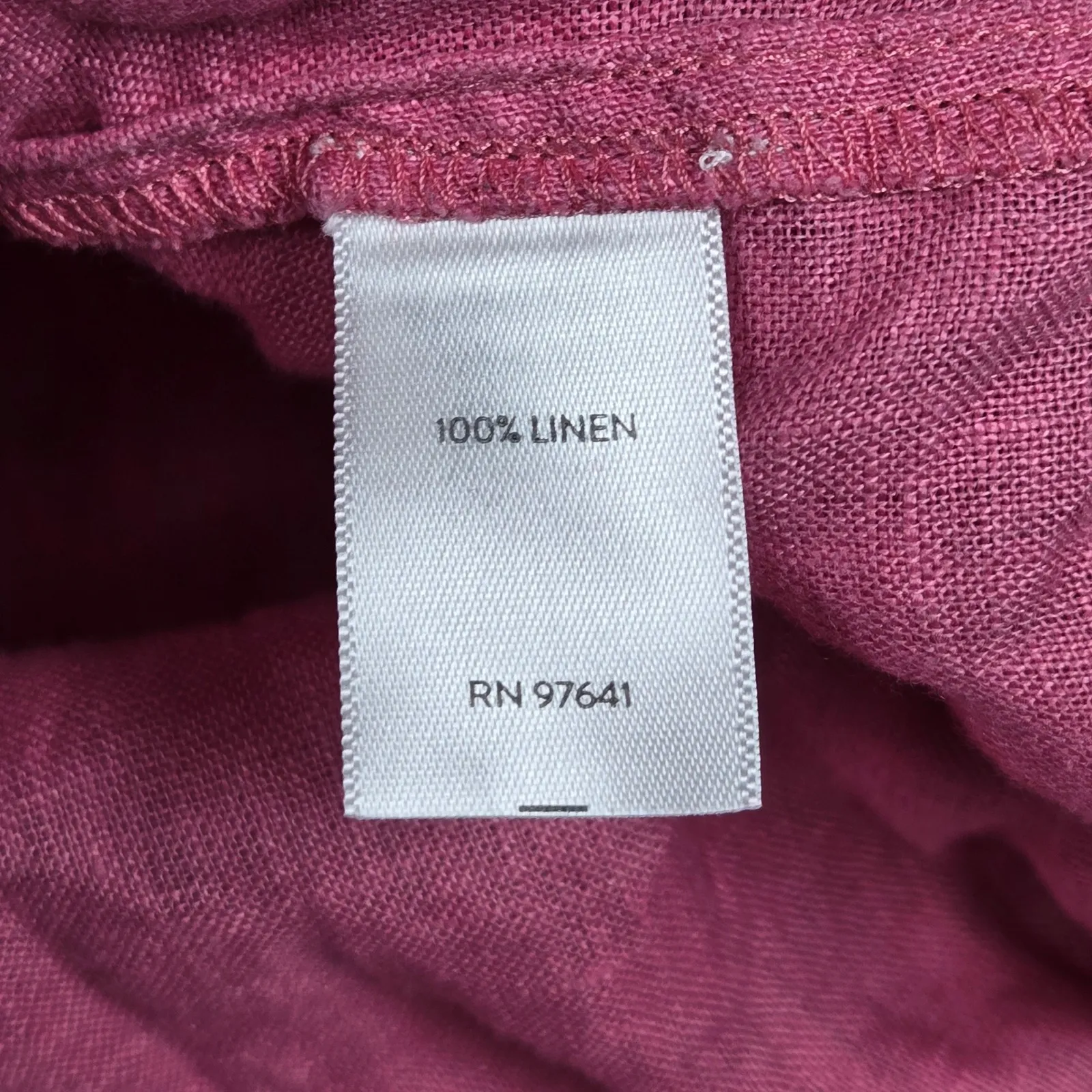 J. Jill LOVE LINEN Pink V - Image 5