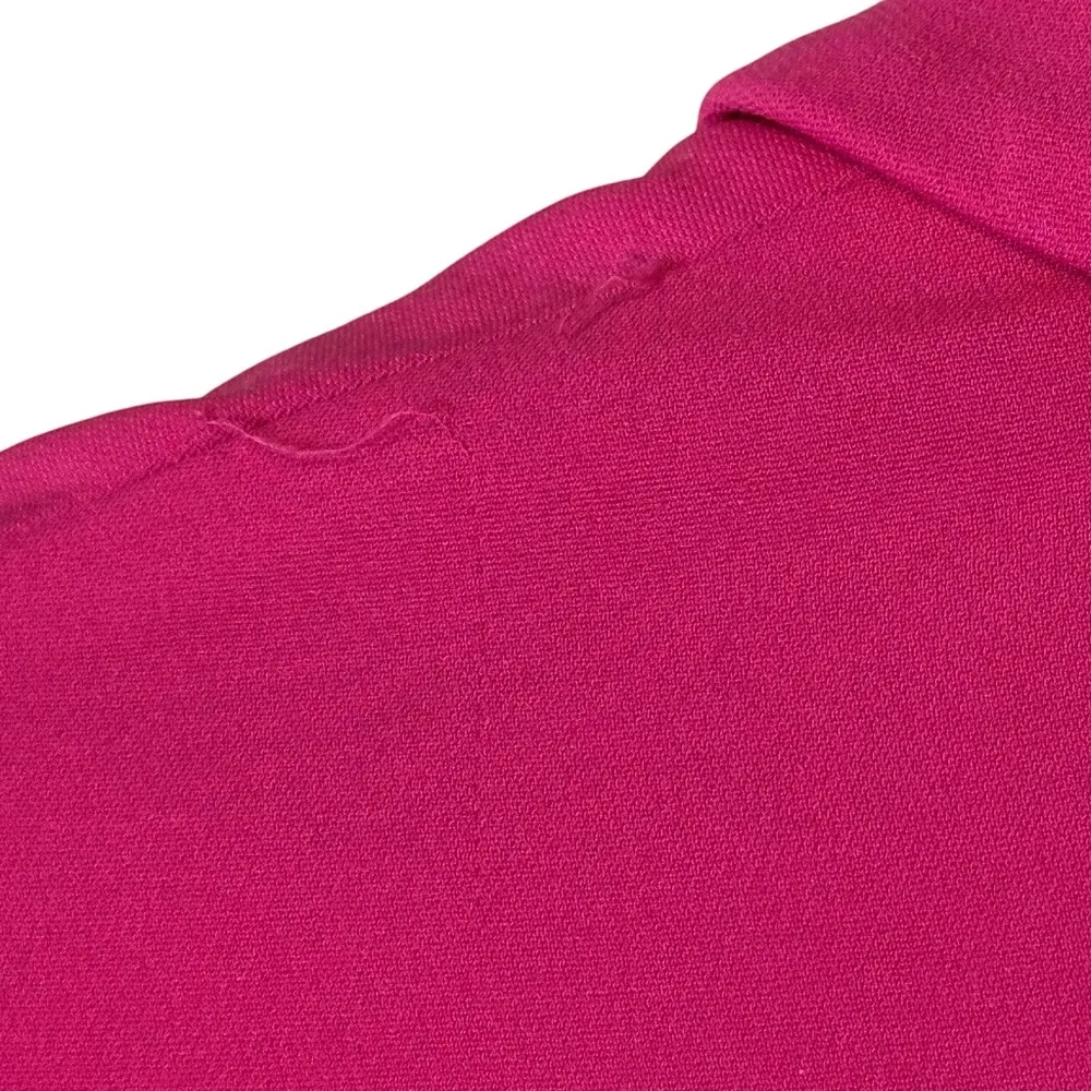 Karen Millen Compact Viscose Tailored Button Jumpsuit Hot Pink NWT Women’s 14 - Image 12