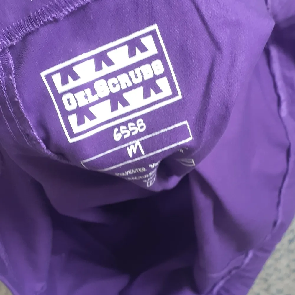 Gel Scrubs JMU James Madison University Nursing Scrub Pants SIZE M Purple Size M - Image 2