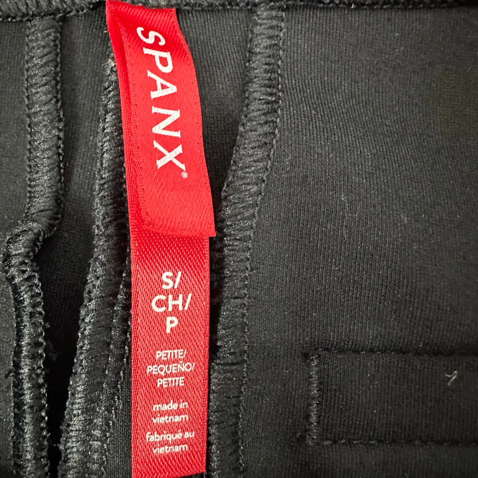 SPANX The Perfect Fit Ponte Kick Flare Pant - 20386Q - Black - Small Petite - Image 6