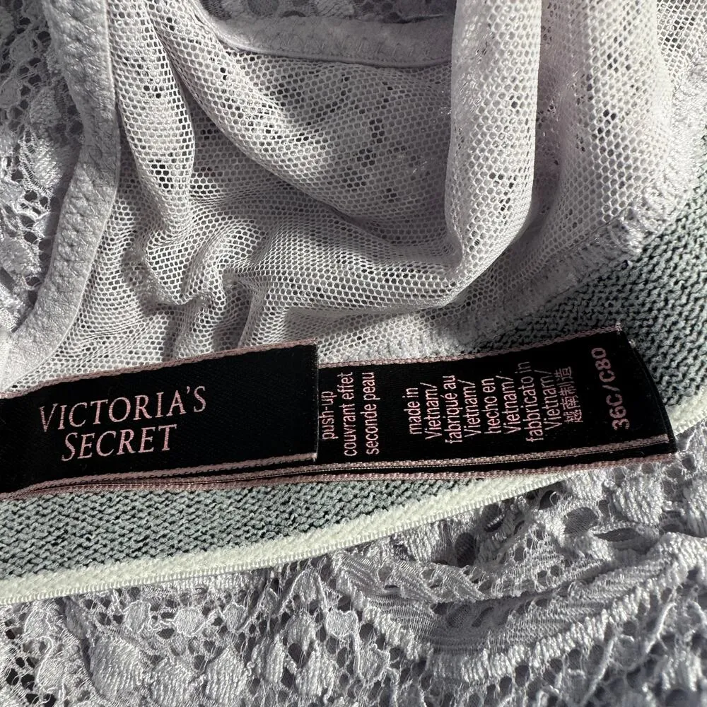 Victoria’s Secret SZ 36C T-Shirt Push-Up Full Coverage Bra Wired Convertible - Image 9