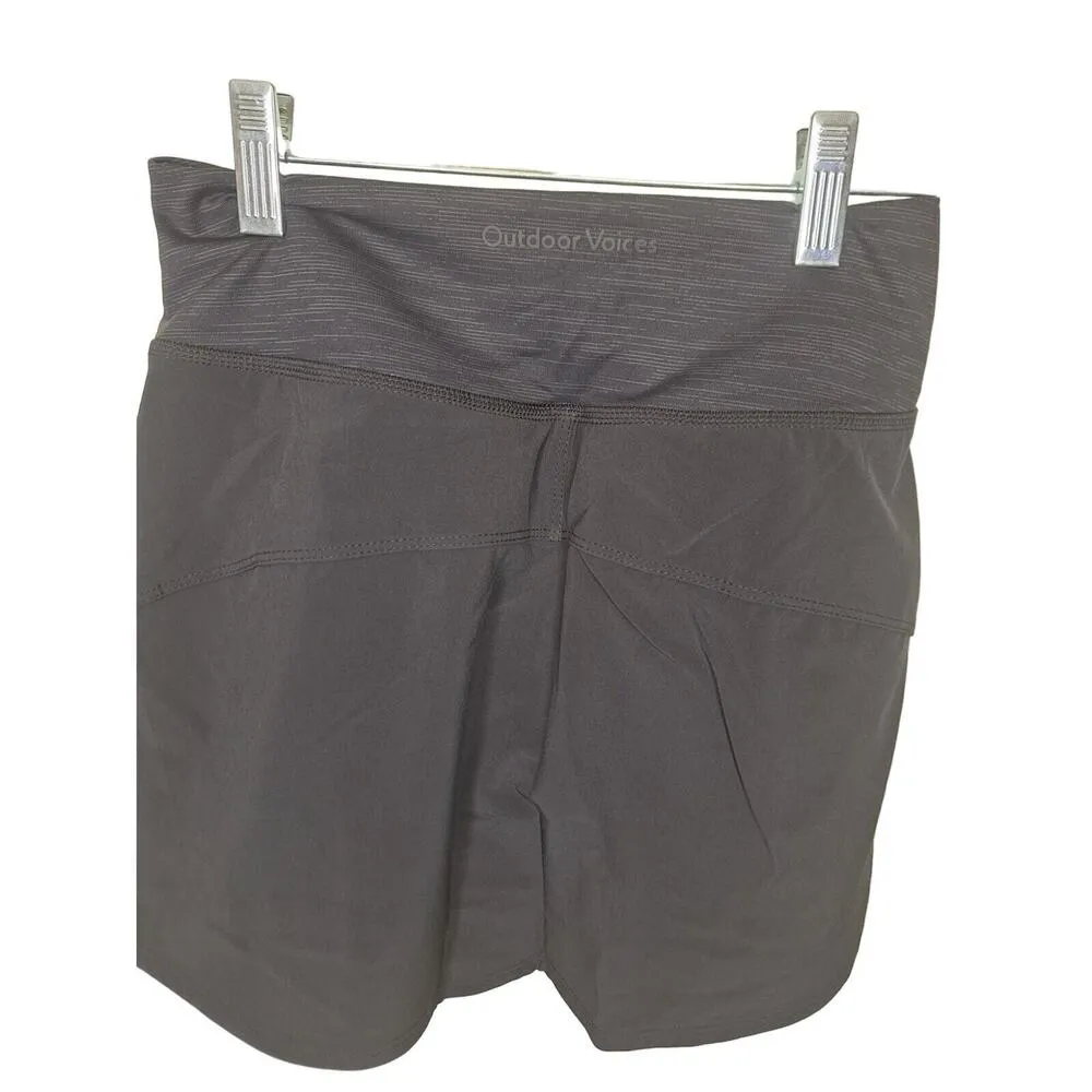 Outdoor Voices Women's Size XXS Hudson 4" Skort Black Athletic Skirt Shorts NWT - Image 3