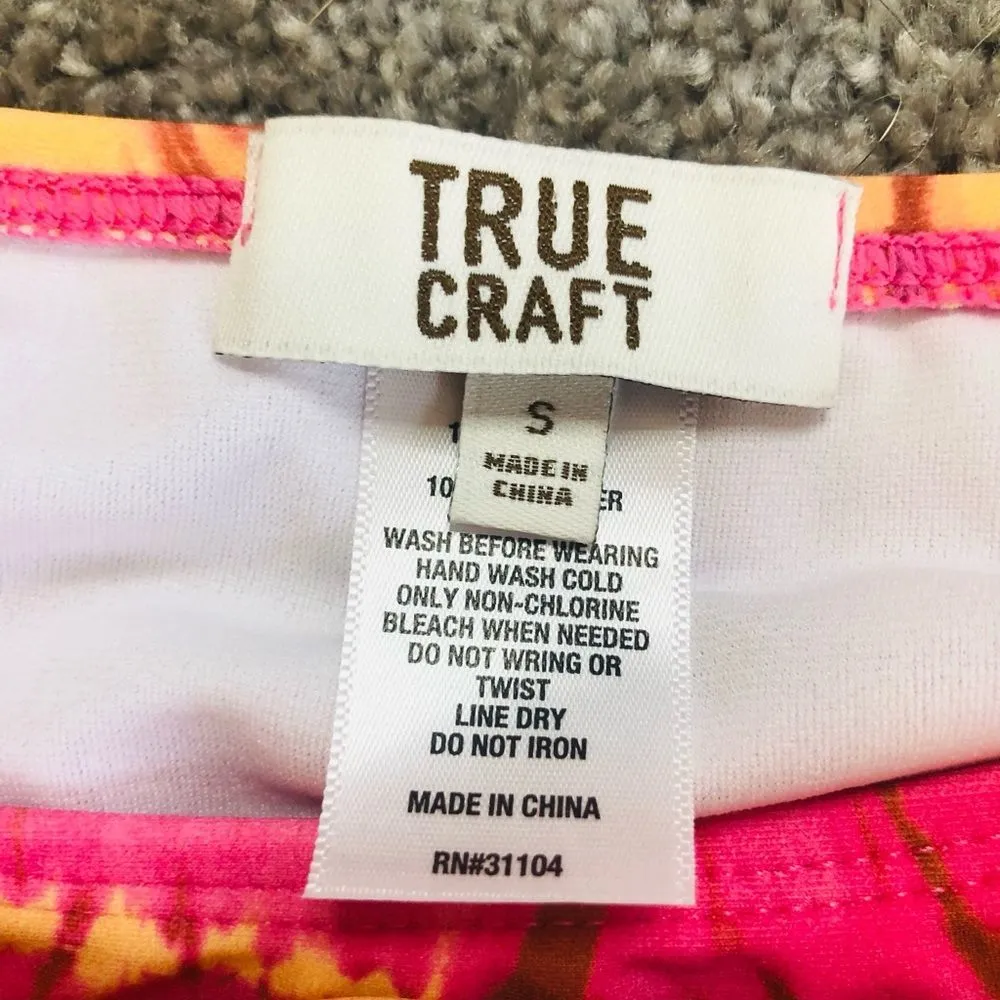 NWT True Craft Tie Dye Midkini and Tankini 3 Pieces Mix and Match size Small - Image 13