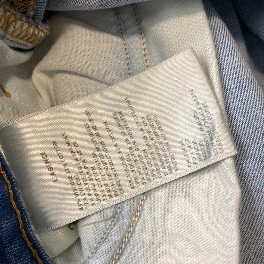 L’AGENCE The Mazzy Low Rise Cropped Skinny Jeans in Seafoam size 27 - Image 10