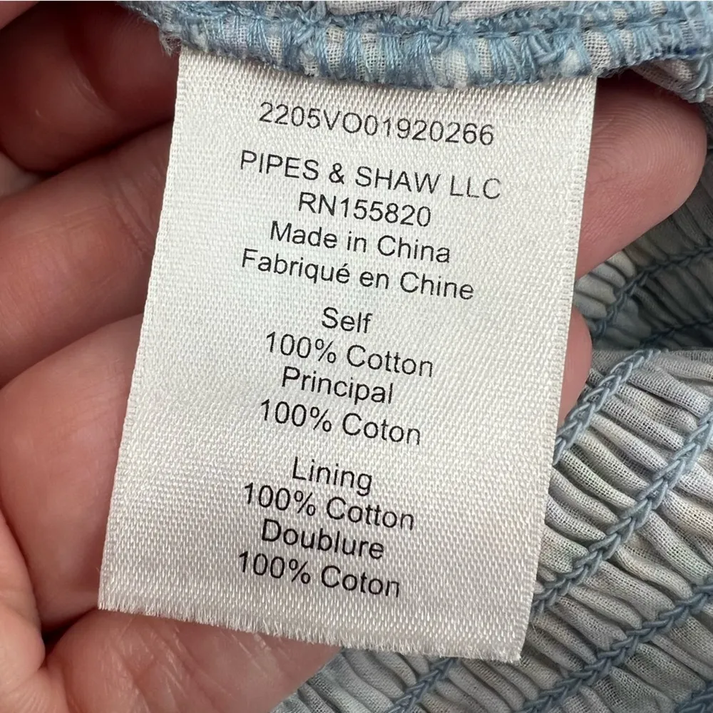 NWT Veronica Beard Darrah Smocked Floral V-Neck Dress with Ruffle Hem Sz 10 - Image 8