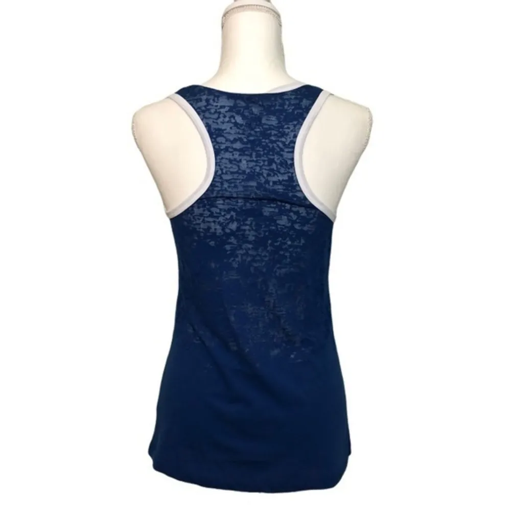 NWOT Blue Marled LA Dodgers Racerback Tank Top New - Image 2