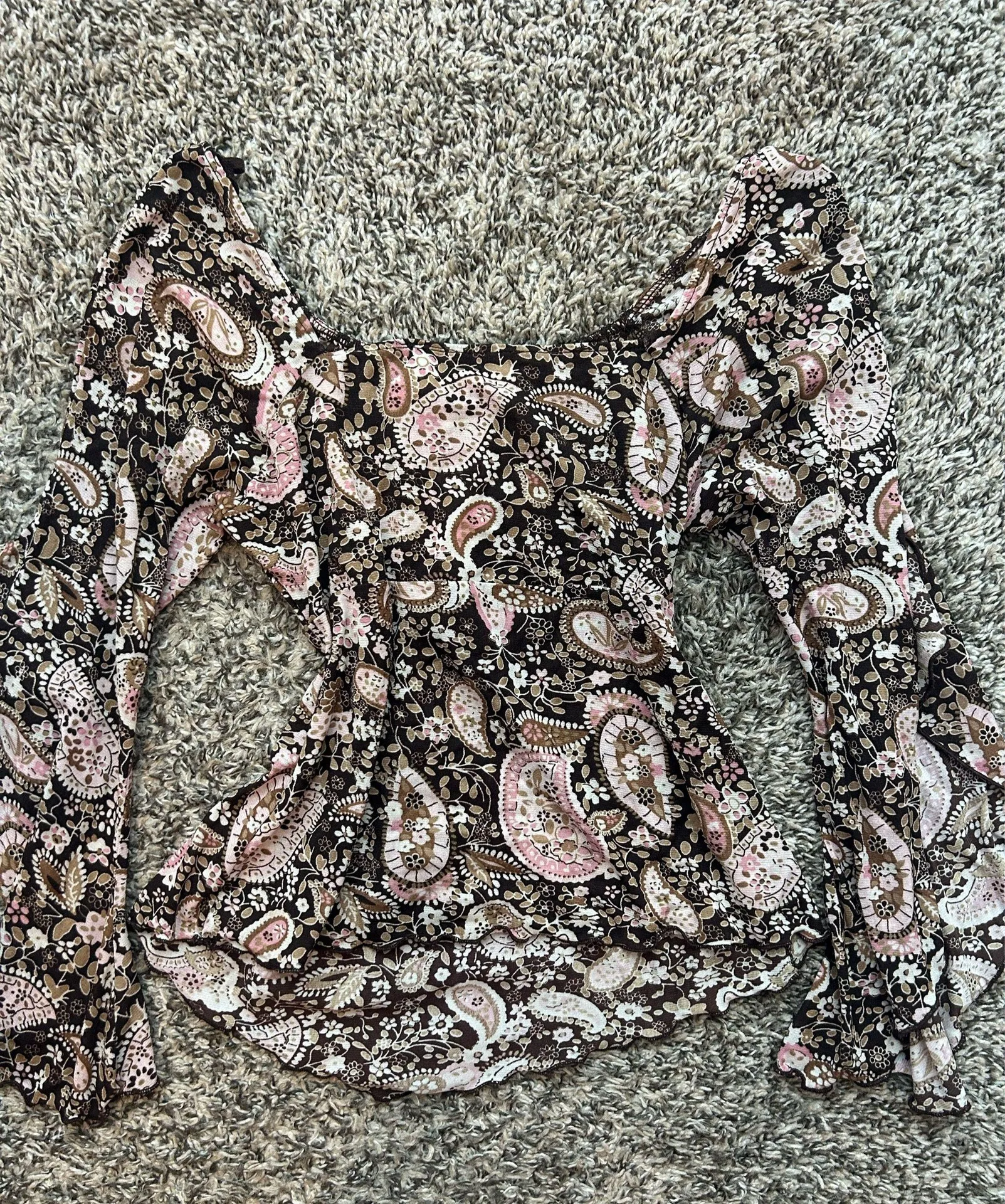 Vintage Off-The-Shoulder Savannah Top - Image 3