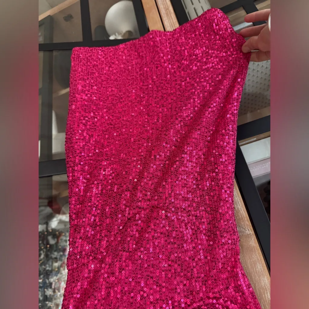 Hello Molly Fun Party Girl sequins mini dress bodycon corset barbiecore vegas - Image 5