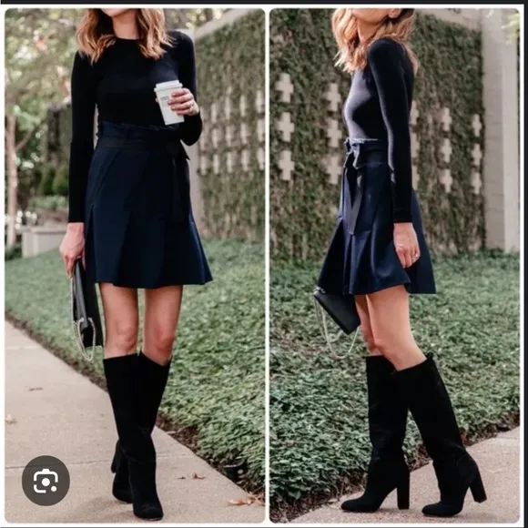 Sam Edeleman Caprice Black Suede Boots - Image 3