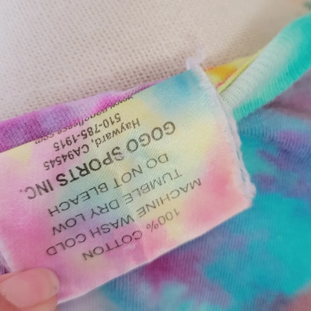 Gogo tie dye peace tee size large - Image 7
