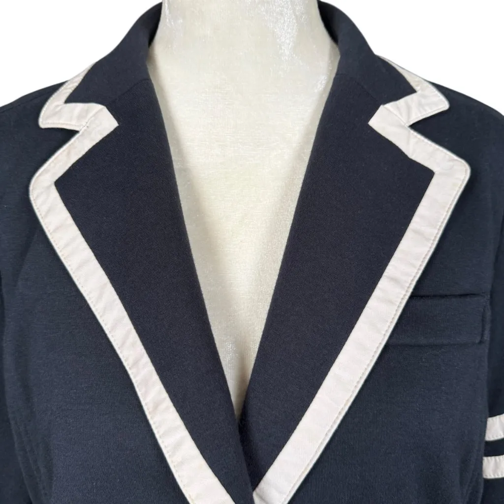 Victoria's Secret Pink vintage black and cream blazer women's size large - Image 5