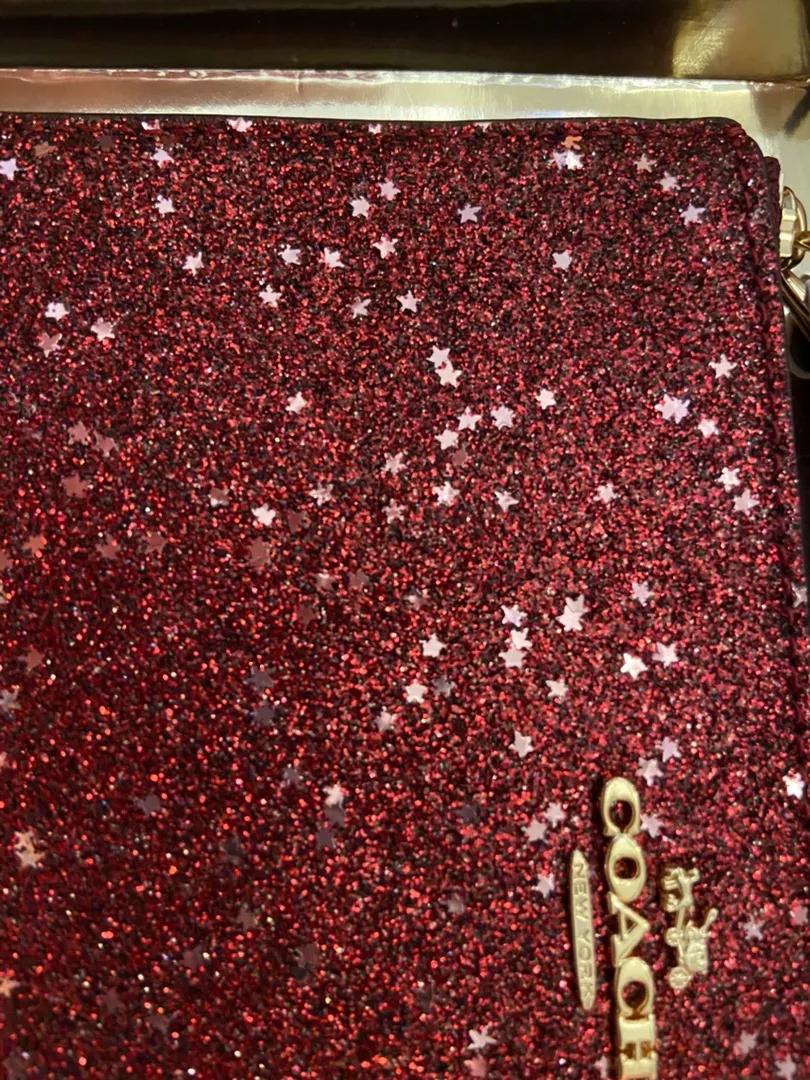 Coach Star Glitter Wristlet - Image 3