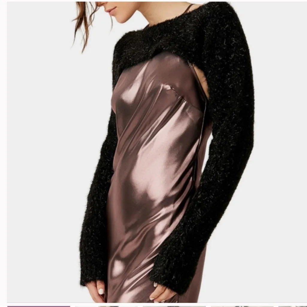 Free People Shimmer Bolero - Image 3
