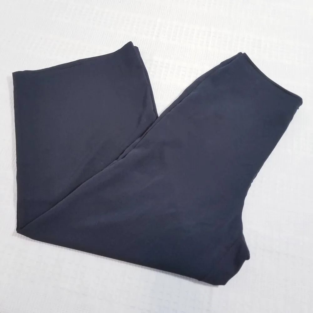 Oak + Fort Black Wide Leg High Rise Pants - Image 3