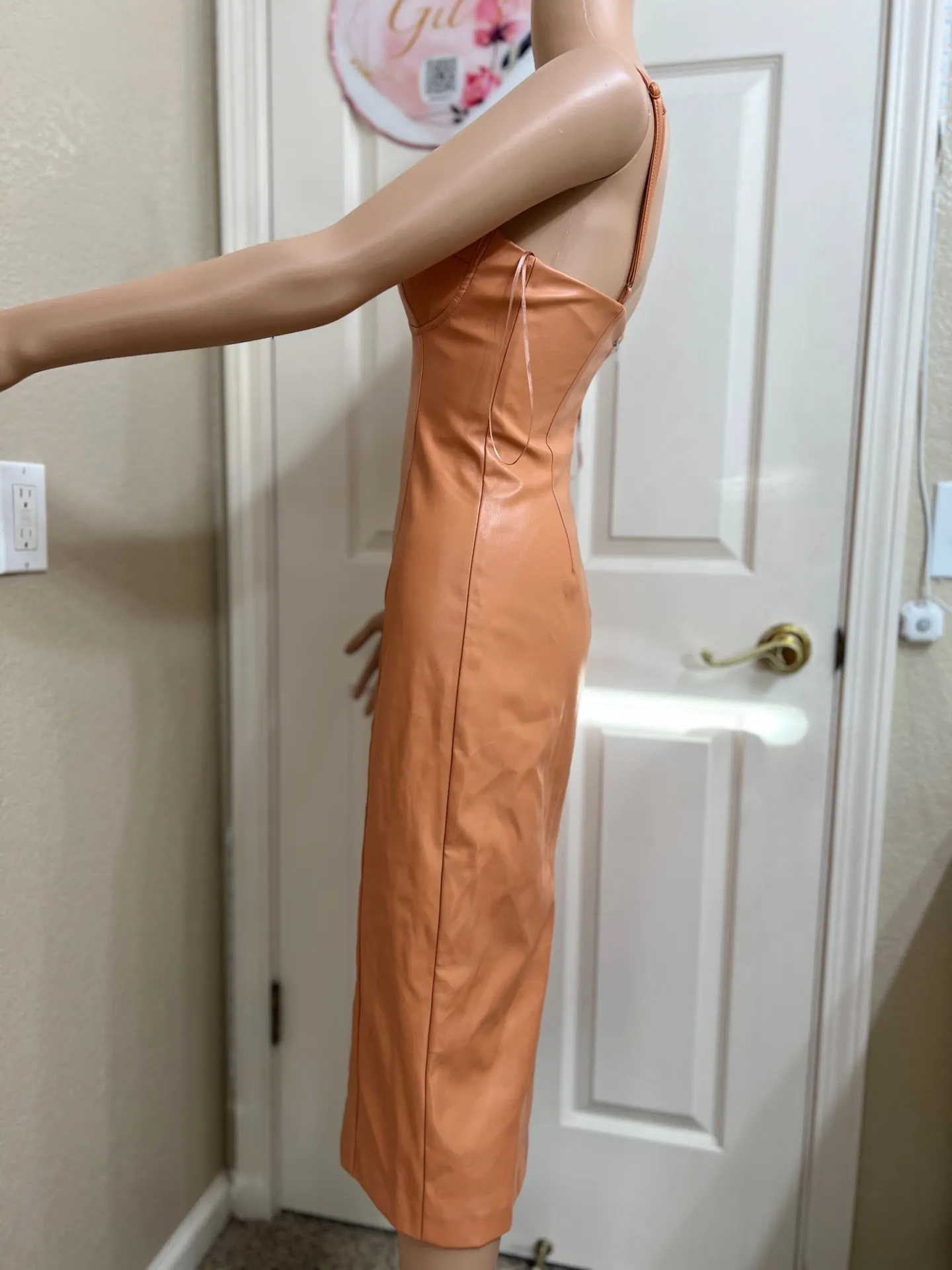 Bardot faux leather dress size S - Image 4