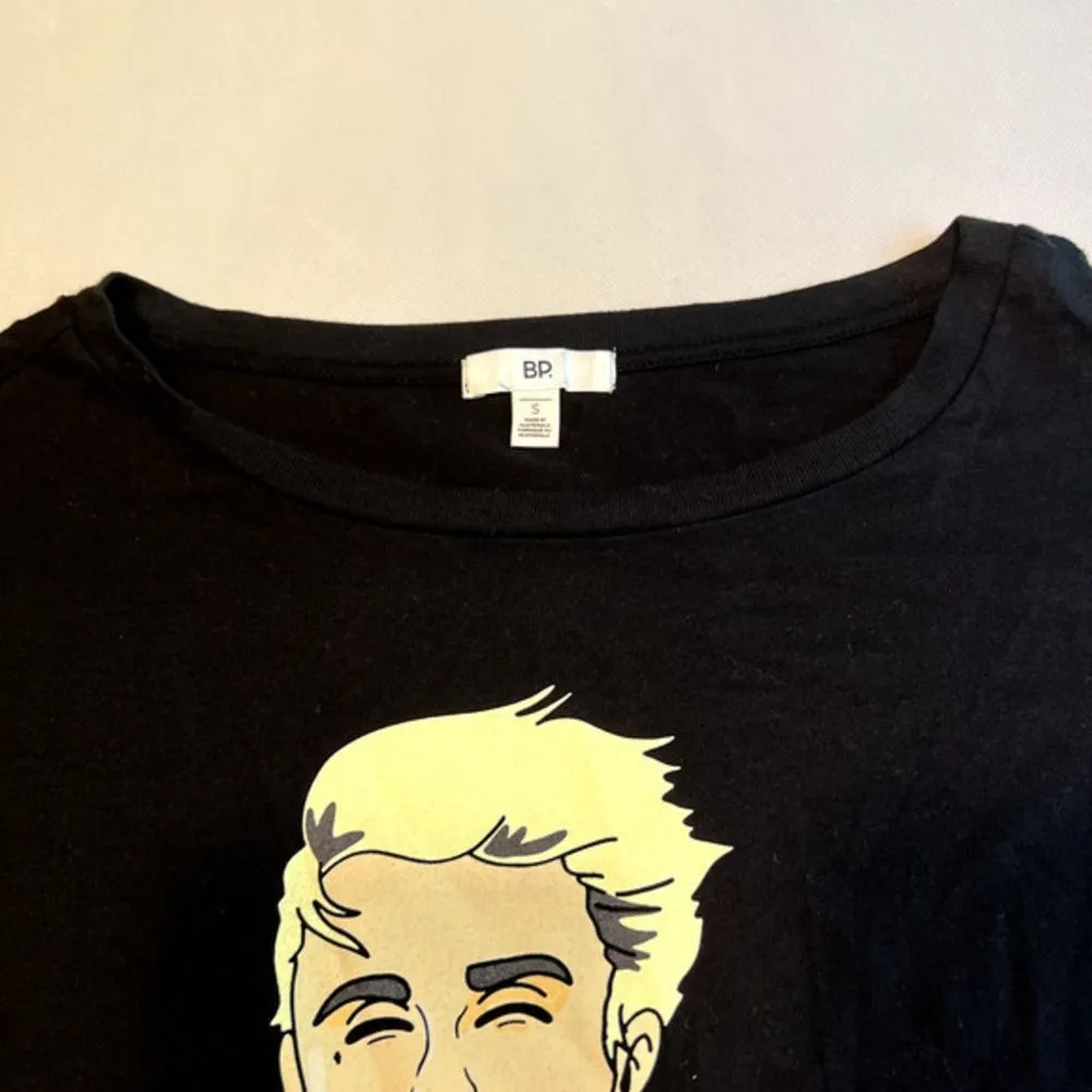 BP Justin Bieber Changes Tour Graphic Tee Black‎ Cotton Top Small - Image 7