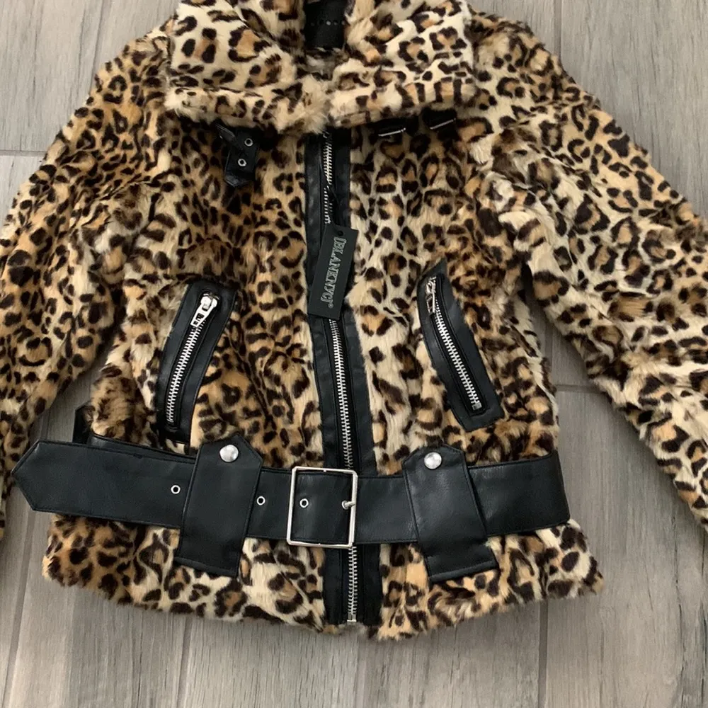 BLANK NYC  leopard jacket - Image 5