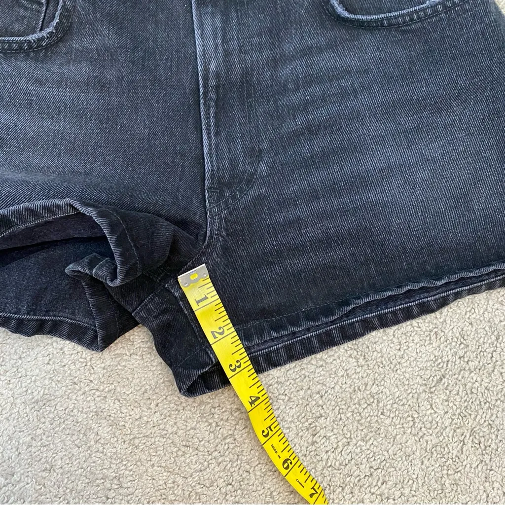 Reformation‎ The Vintage Jean Short In Monterey Black 27 - Image 9