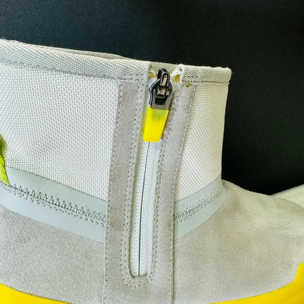 UGG Women’s Classic Tech Mini Waterproof Boots - Yellow Gray - US size 6 - Image 7