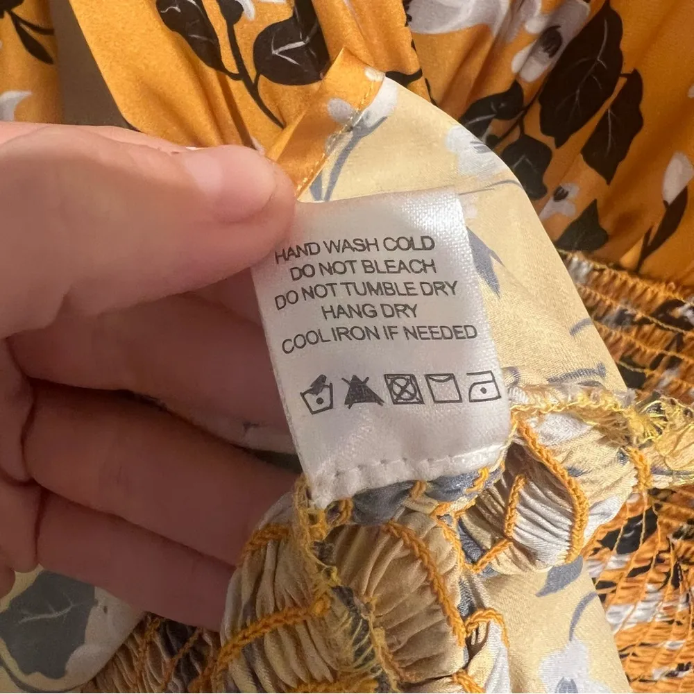 Tularosa Yellow Brixton Mini Dress - Image 11