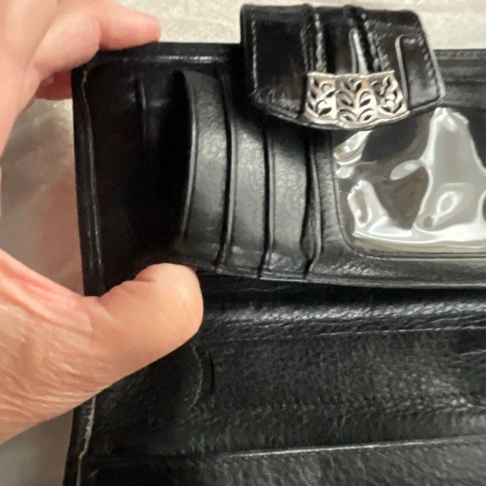 VTG Brighton black leather wallet. - Image 8