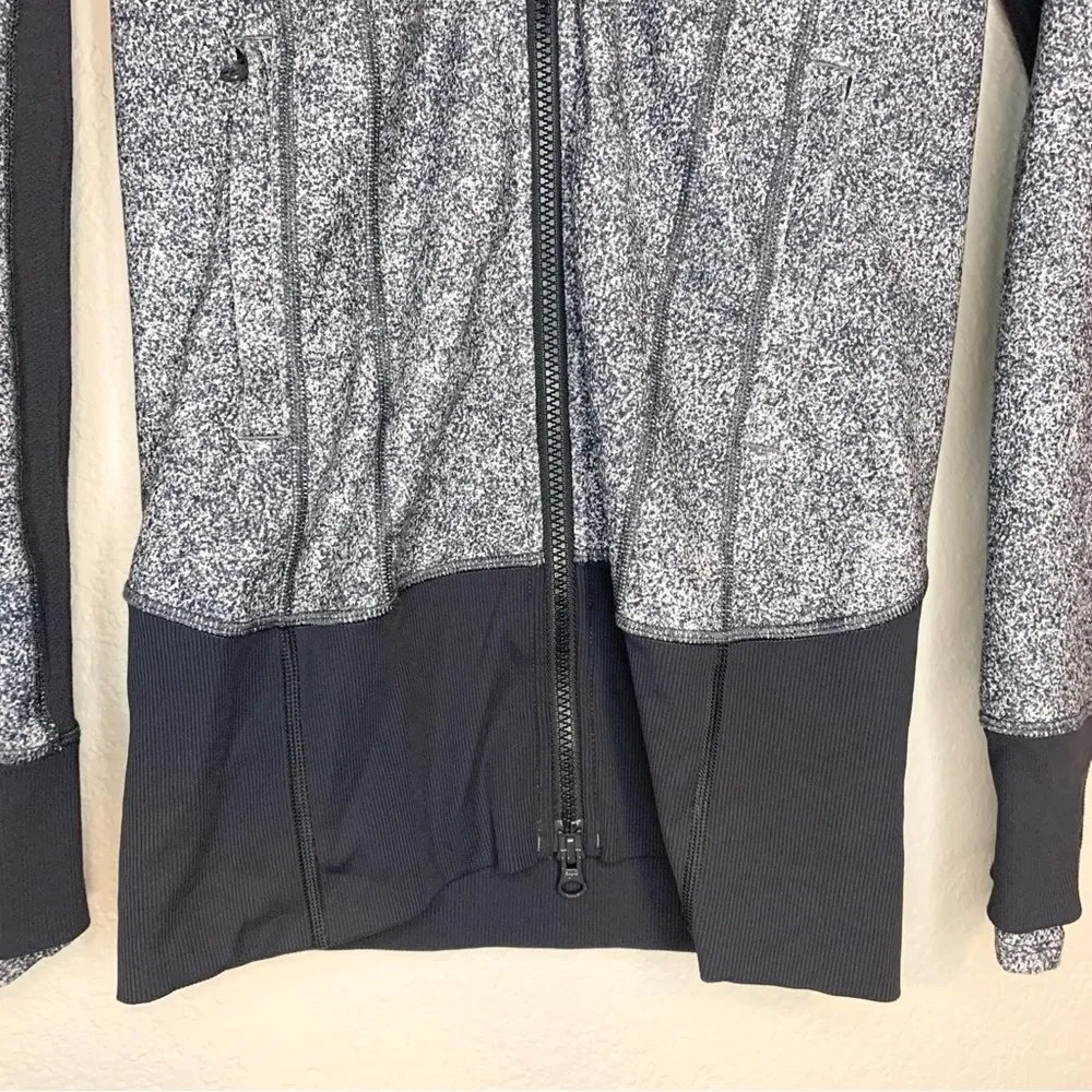 Lululemon Daily Practice Zip Up Hoodie Jacket Rio Mist Size 4 - Image 12
