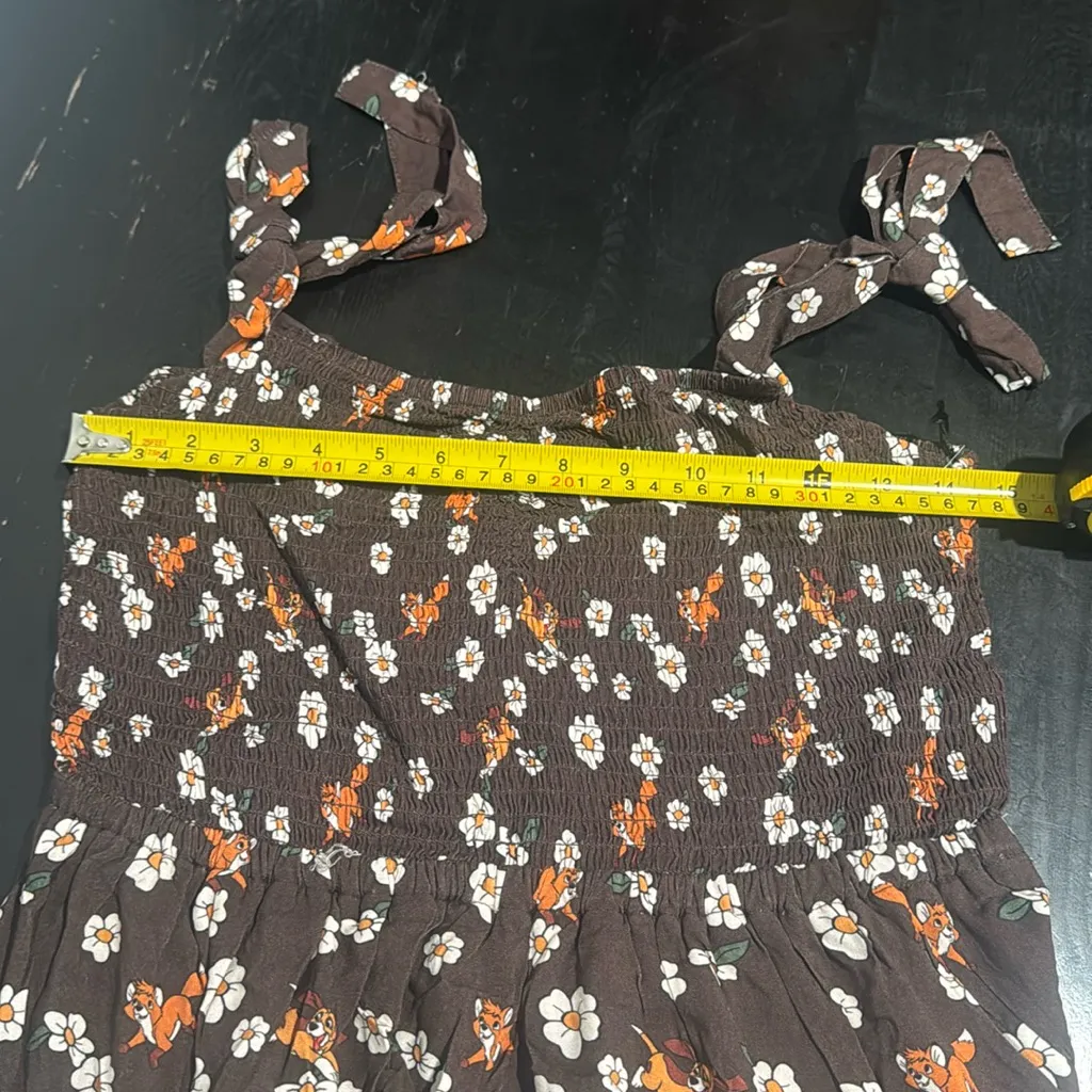 Disney The Fox and the Hound Floral Character Allover Print Tank Dress - Image 5