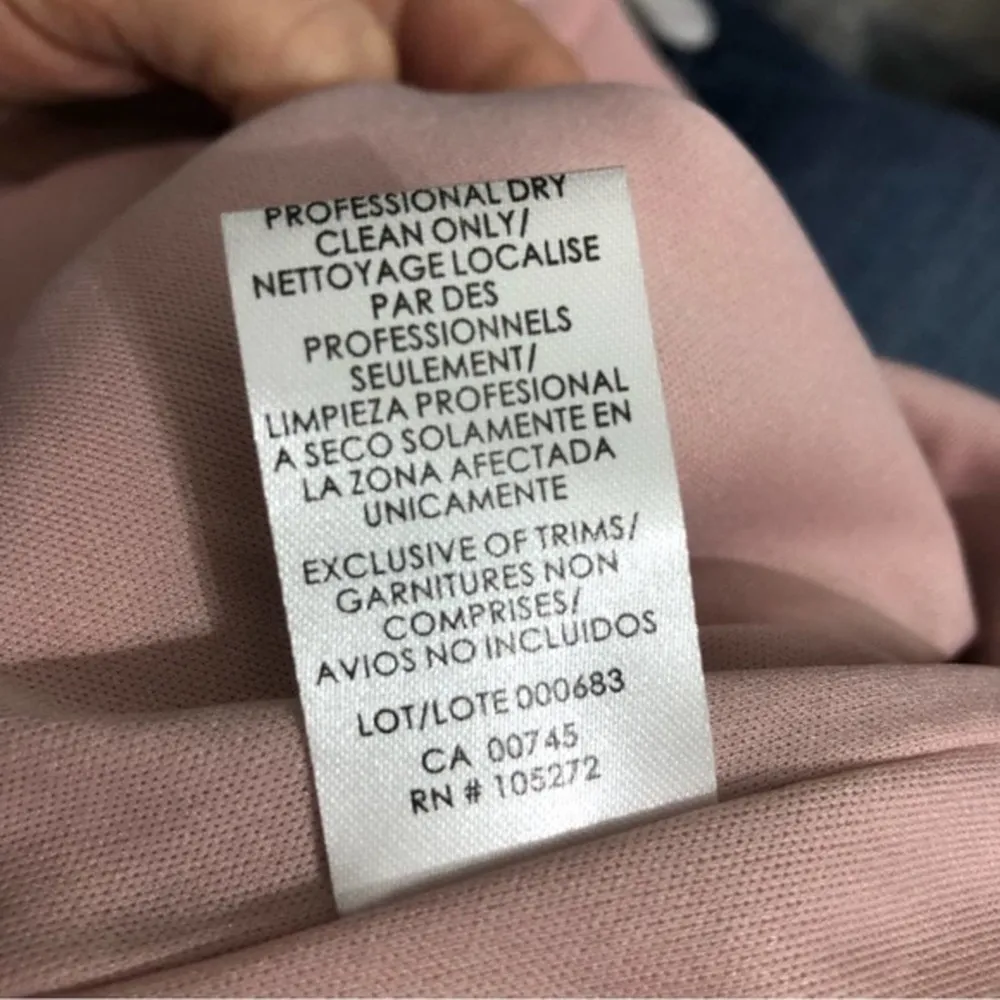 JS Collections Karina Blush Bow Illusion Mesh Sheath Dress 14 NWT - Image 10