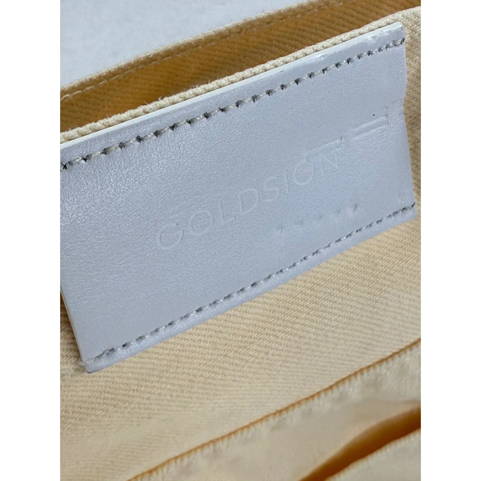 GoldSign Women's butter‎ yellow Wide Leg Jeans Size 27 High Waist Denim Casual Tan - Image 15