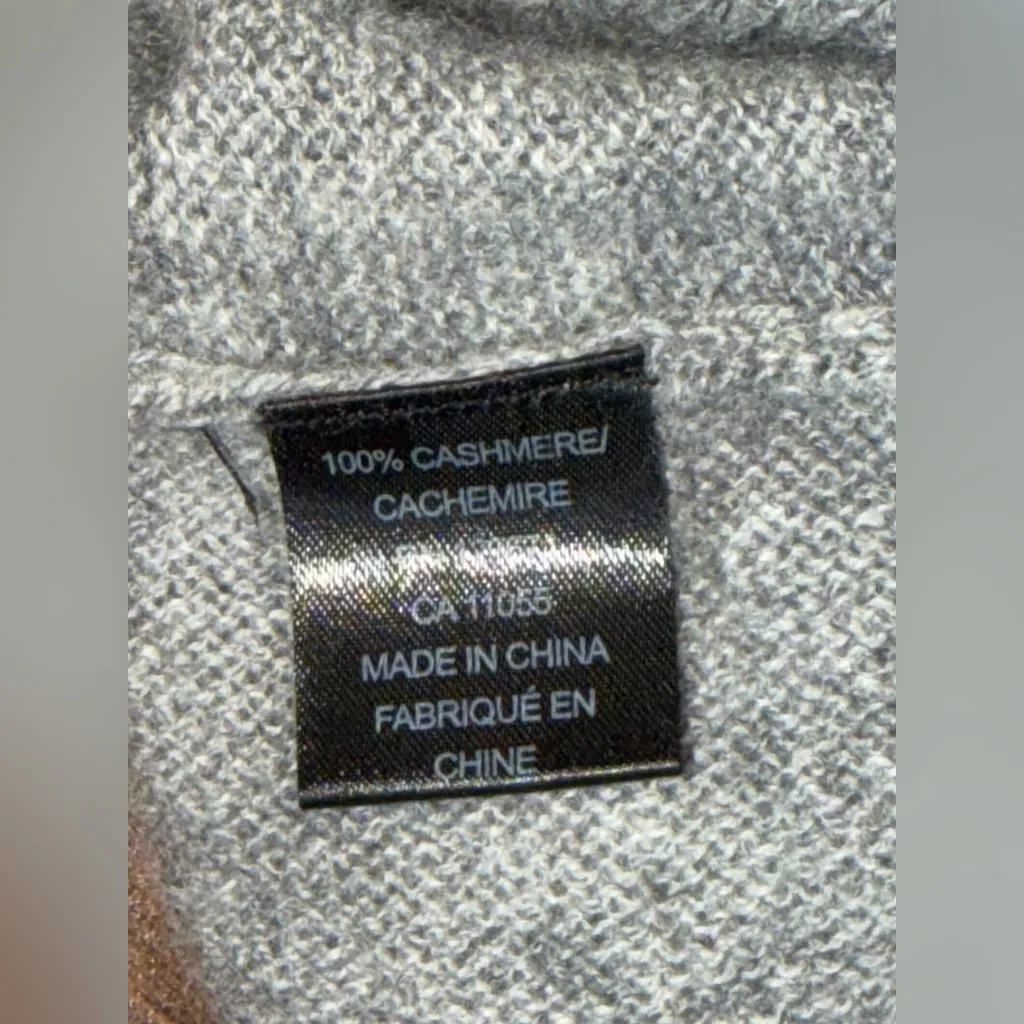 360 Cashmere Skull Cashmere 100% Cashmere Turtleneck Sweater Sz XS - Image 5