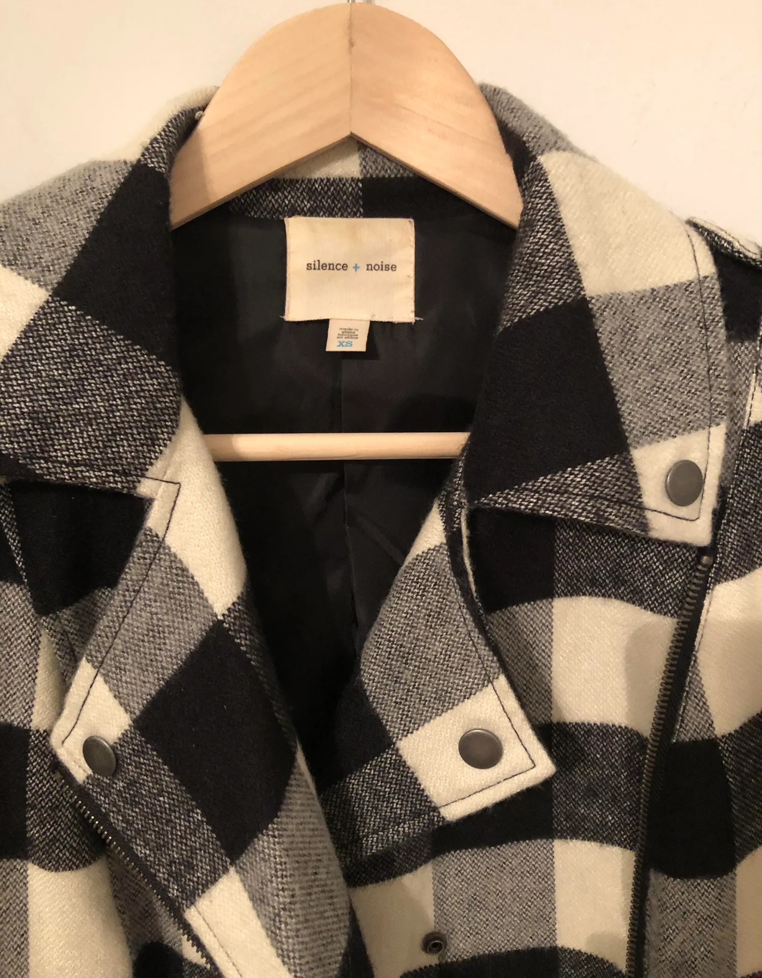 Silence + Noise Checkered Jacket - Image 5