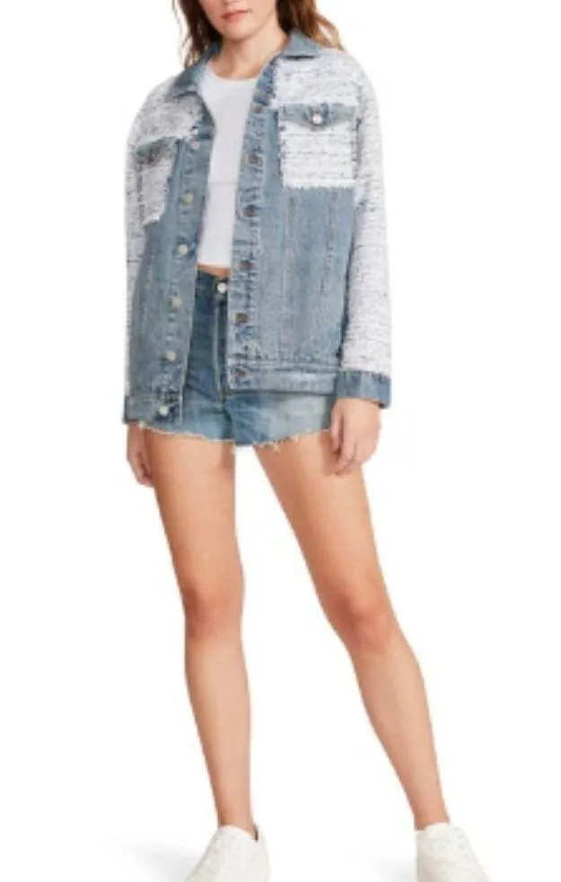 NEW BB Dakota Festival Mixed Media Jacket - Image 4