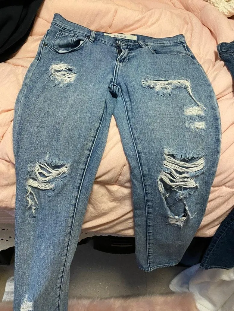 Brandy Melville Ripped Jeans - Image 2