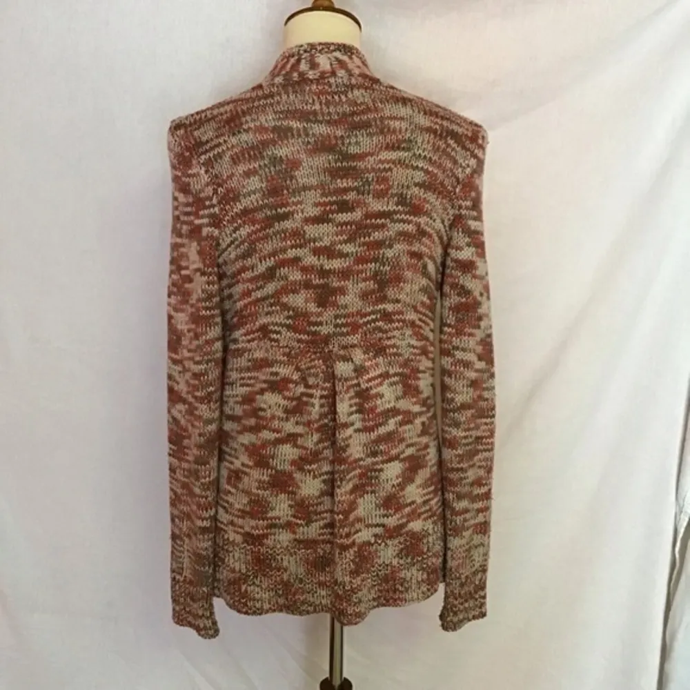 Skies are blue space dyed boho cardigan - Image 9