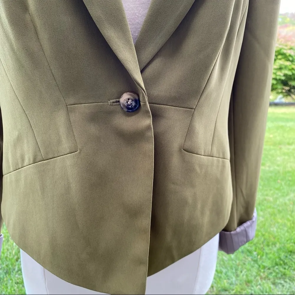 Love 21 Olive Career Jacket - Image 8