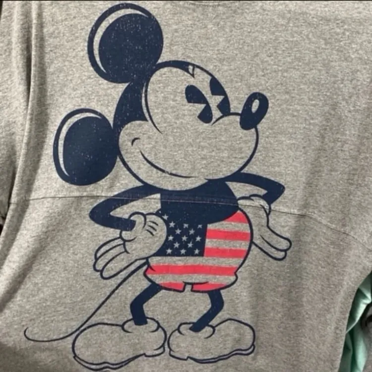 Disney parks mickey mouse american original usa spirit jersey Xs - Image 3