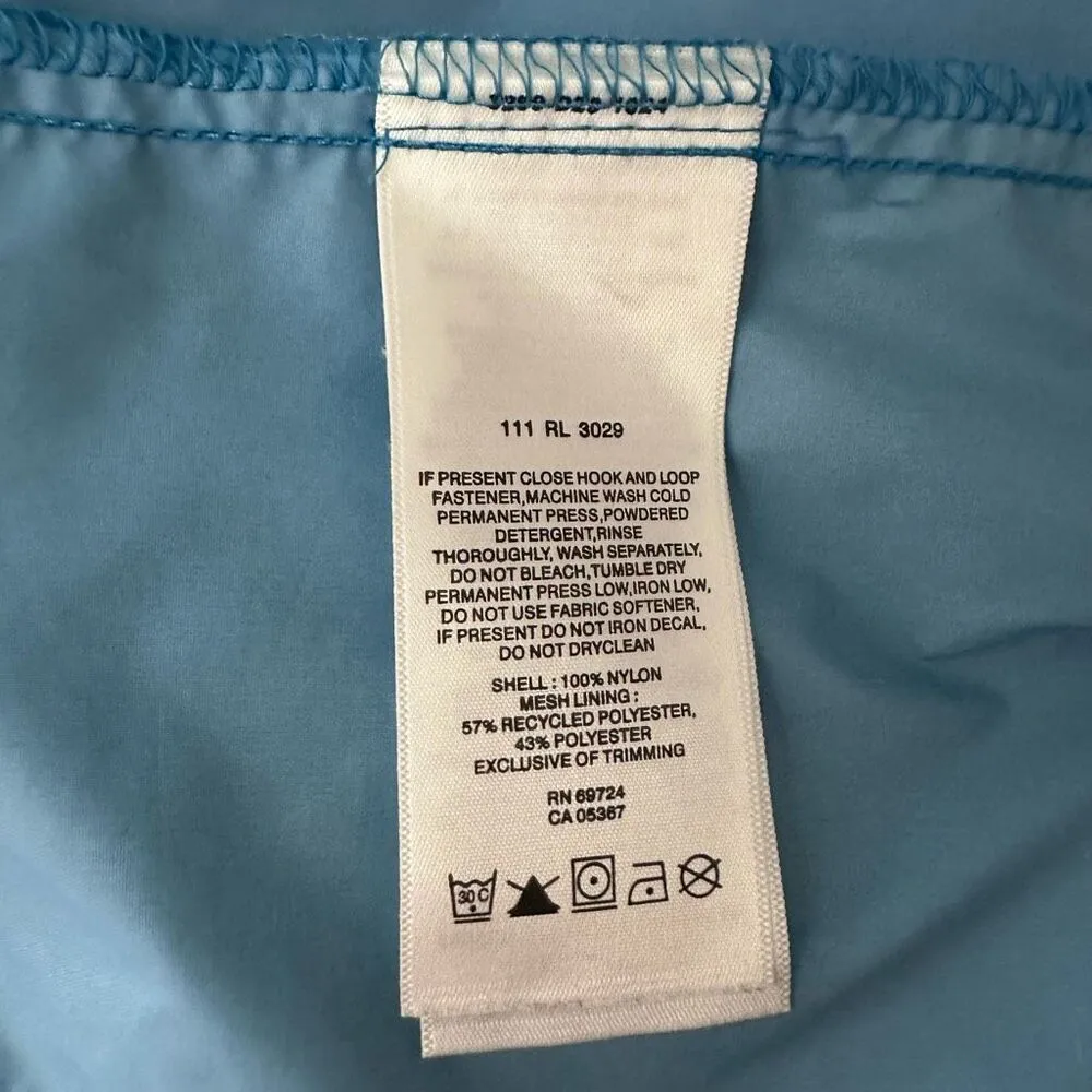 Columbia Omni-Shield Blue Outdoor Packable Windbreaker Rain Jacket Size Medium - Image 4