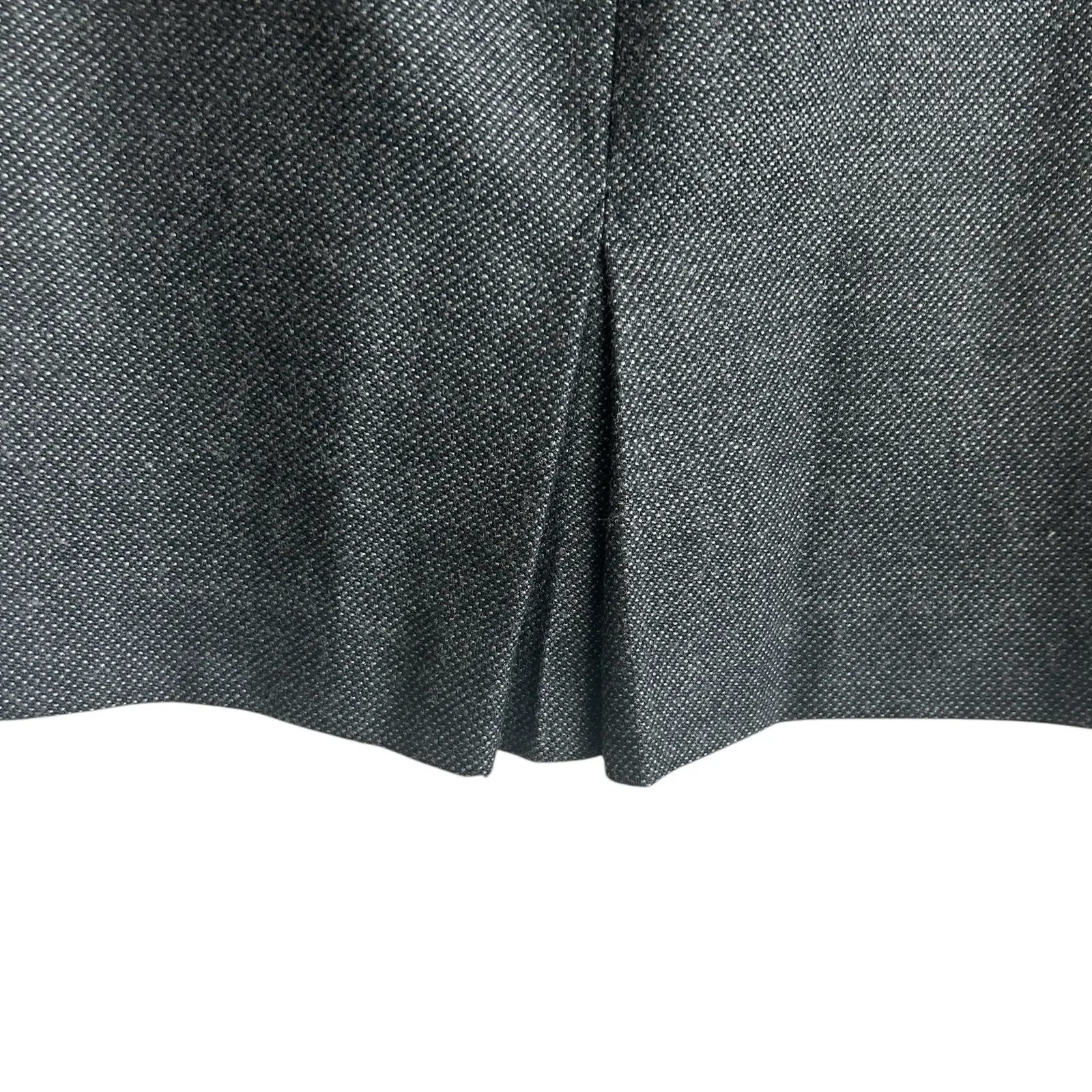 Banana Republic Women Career Pencil Skirt 12 Black Tweed Wool Blend‎ Classic - Image 6