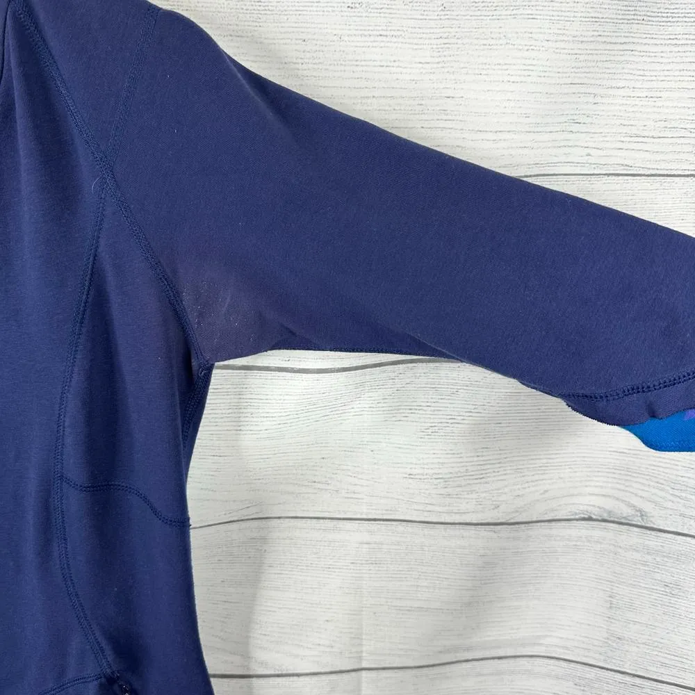 Mountain Hardwear Women size Small 3/4 Sleeve Hiking Dress Blue Outdoor Gorpcore - Image 5