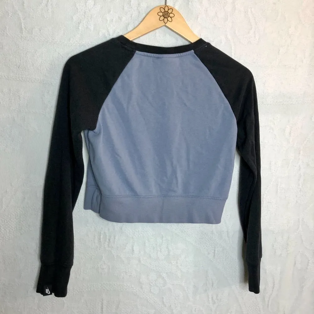 Nike Air Cropped Colorblock Sweater - Image 5