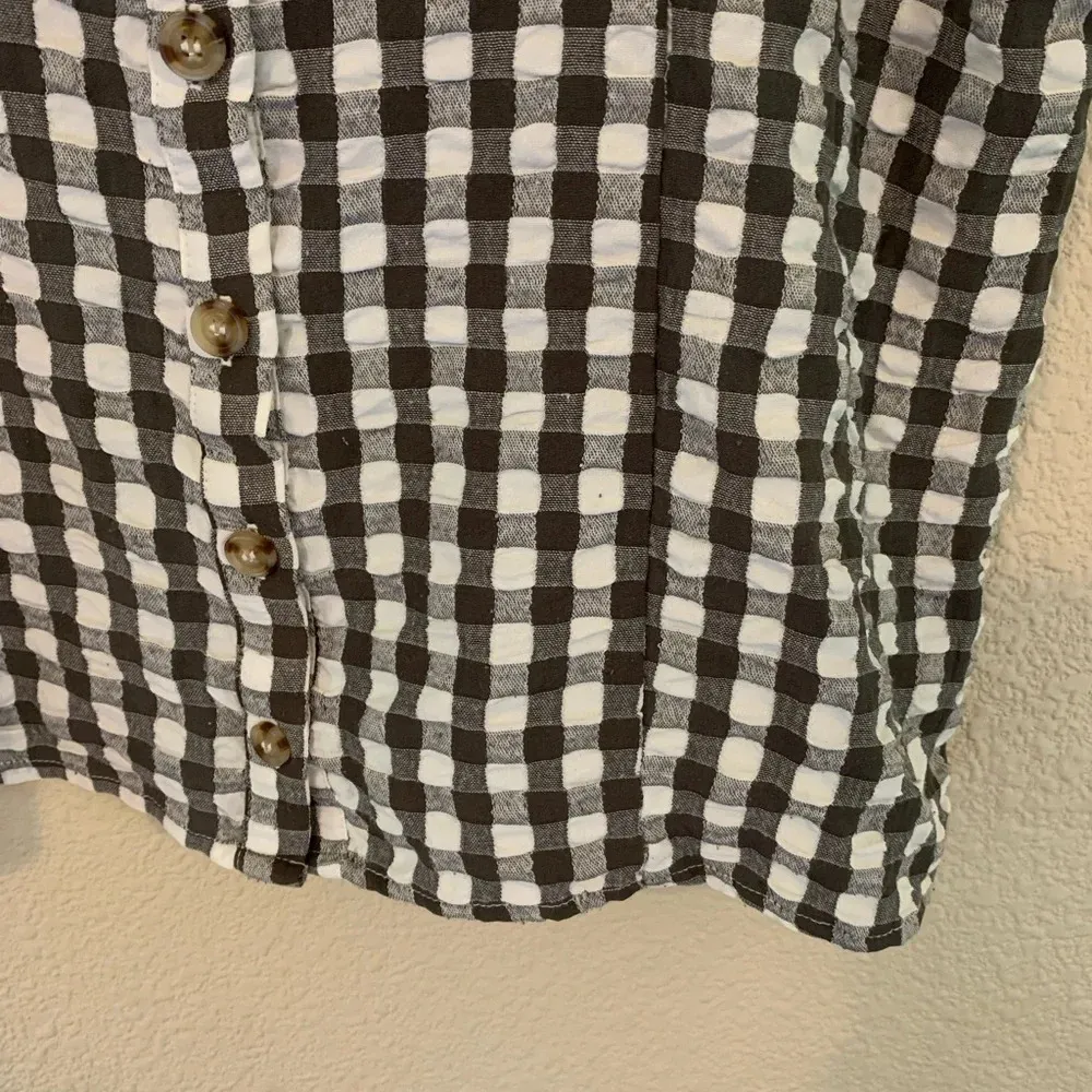 Square neck ruffle sleeve tank - Image 4