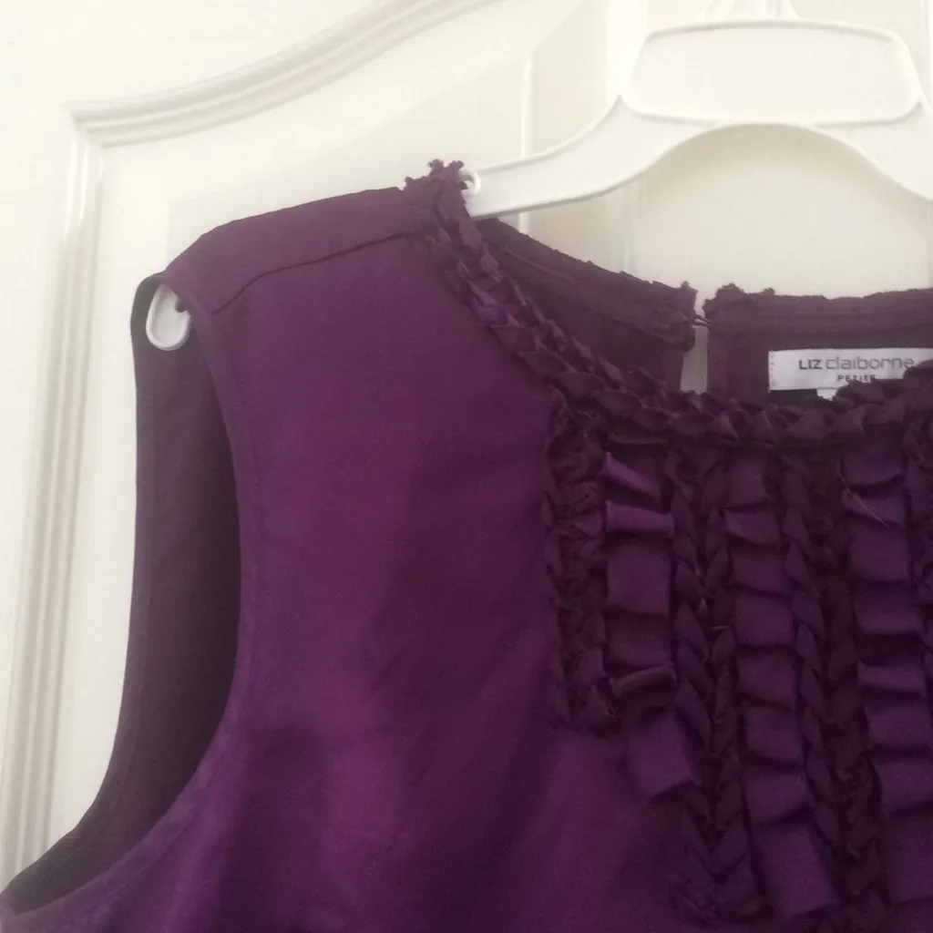 FINAL MARKDOWN Elegant Liz Claiborne top petite extra large - Image 3