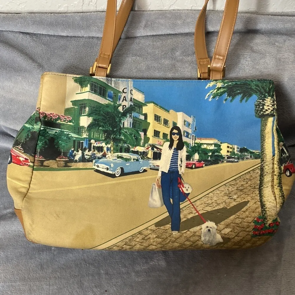 Bueno City Beaded Satchel Great Condition - Image 4