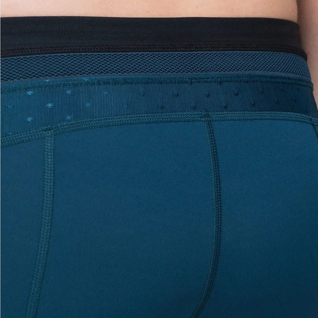 Women’s Lululemon Just Breathe Crop Mesh Leggings Alberta Lake Blue Black sz 6 - Image 7